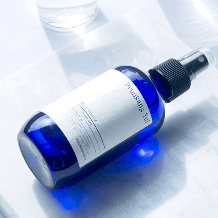 Pyunkang Yul Mist Toner: Hydrating and refreshing mist with Coptis Japonica Root. Provides nourishment and antioxidant.