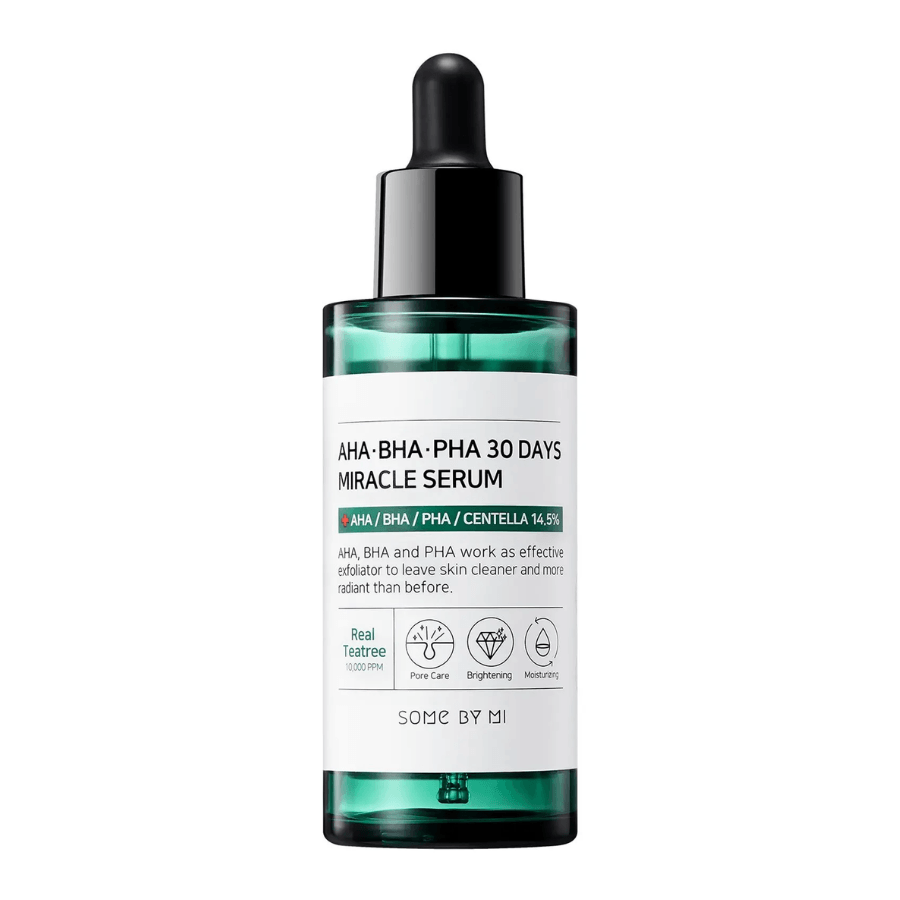 SOME BY MI AHA.BHA.PHA 30 Days Miracle Serum: Transform troubled skin in 30 days with Lightweight, non-greasy formula.