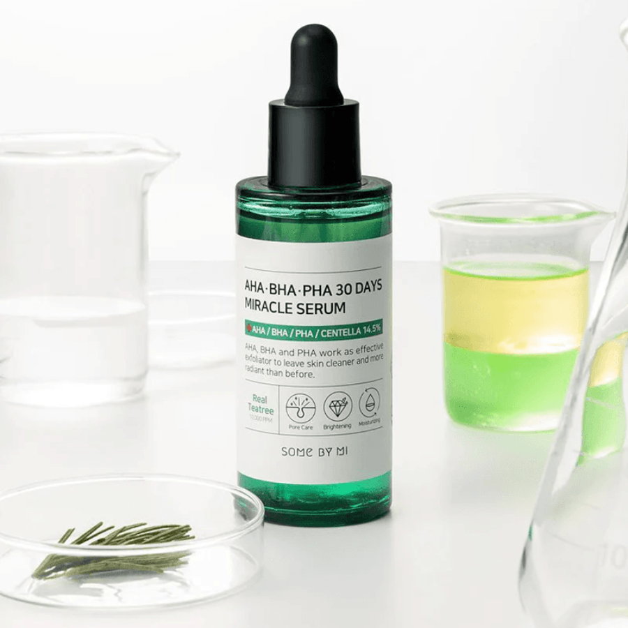 SOME BY MI AHA.BHA.PHA 30 Days Miracle Serum: Transform troubled skin in 30 days with Lightweight, non-greasy formula.