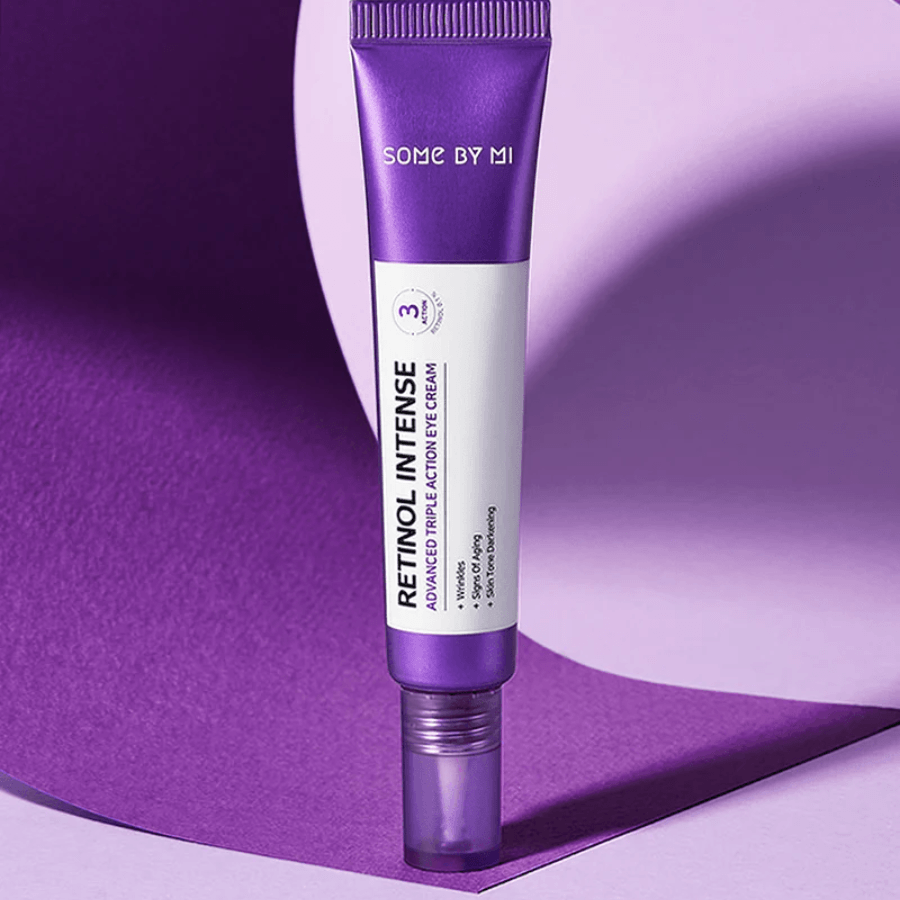 SOME BY MI Retinol Intense Advanced Eye Cream: Reduces fine lines, dark circles. Brightens and hydrates.