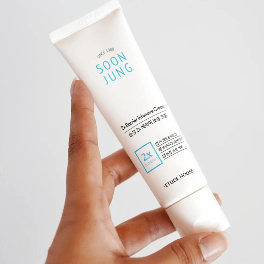 SoonJung 2x Barrier Intensive Cream: 93% natural ingredients. Hydrates, and soothes skin. Low pH, fragrance and paraben-free.