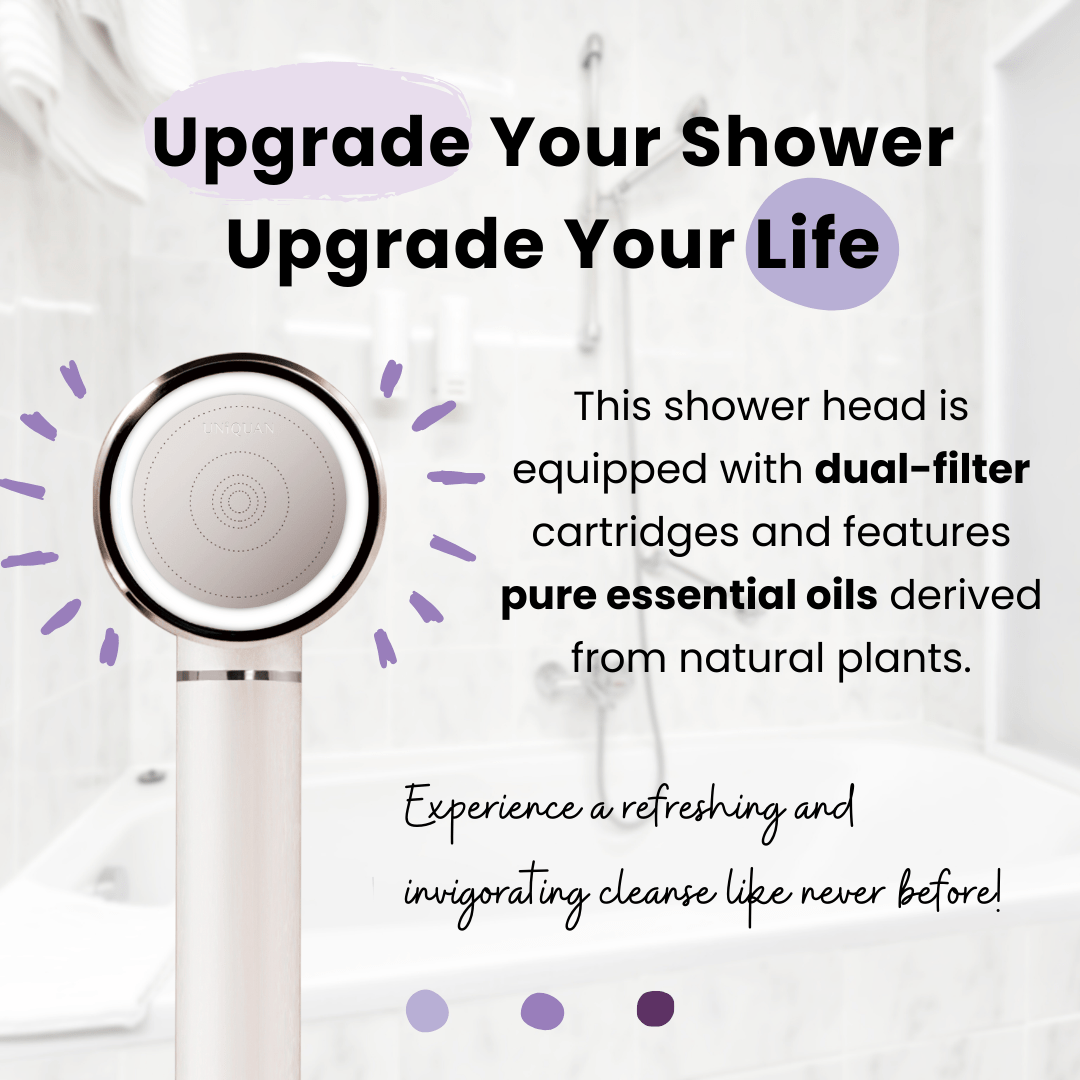 UNIQUAN Aromatherapy Shower Set - Lavender - UShops