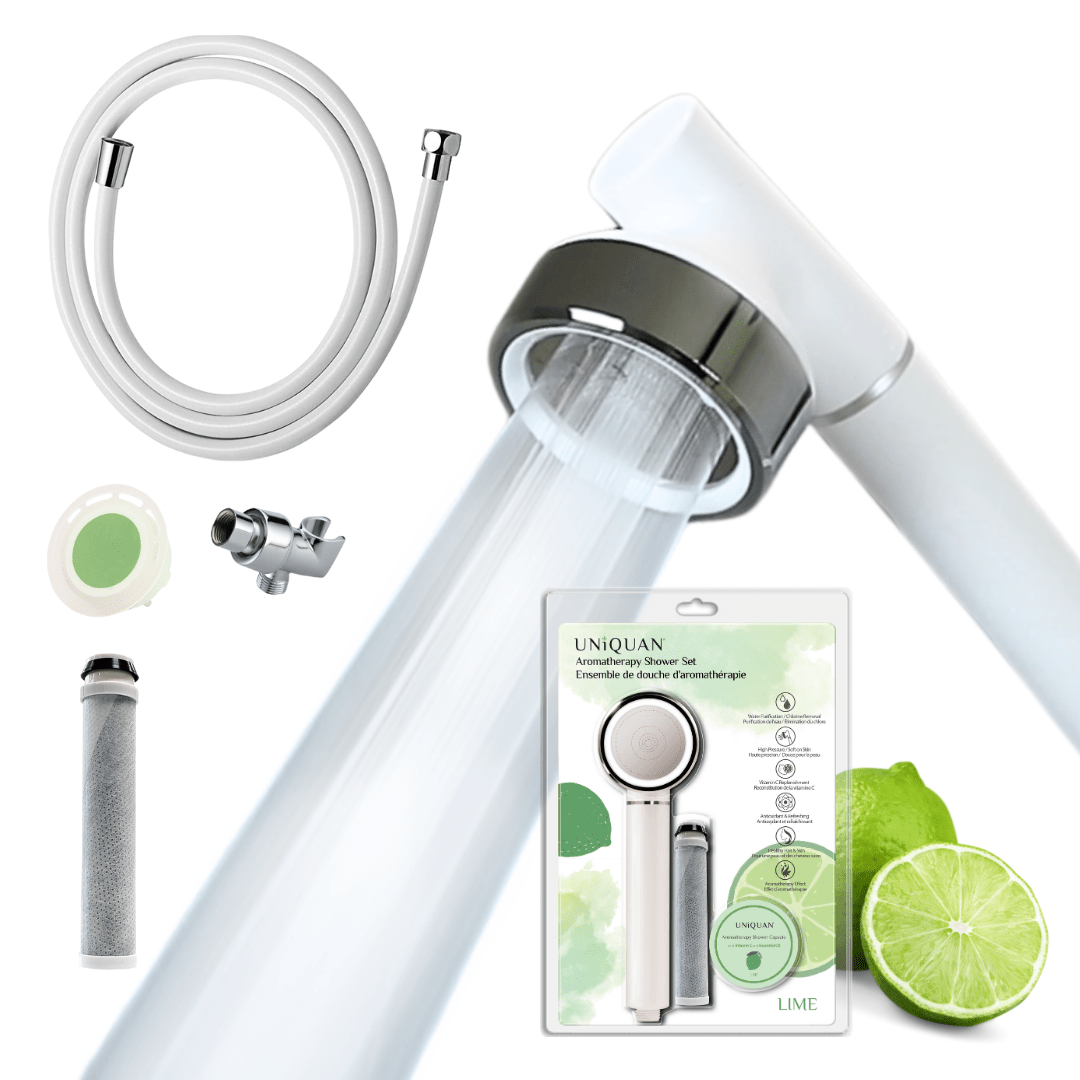 UNIQUAN Aromatherapy Shower Set - Lime - UShops