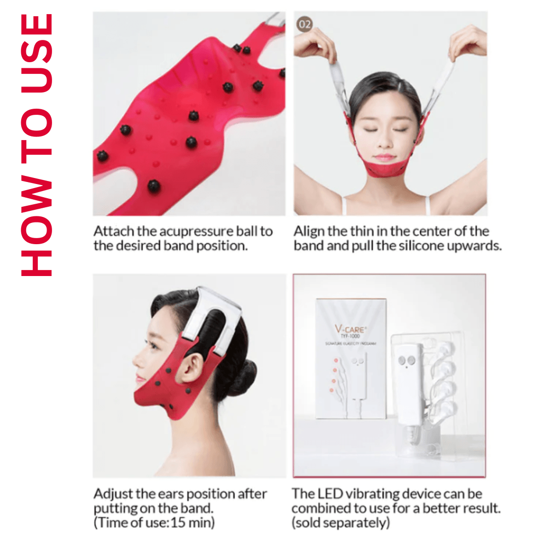 V-Care 4D Facial Lifting Band - UShops
