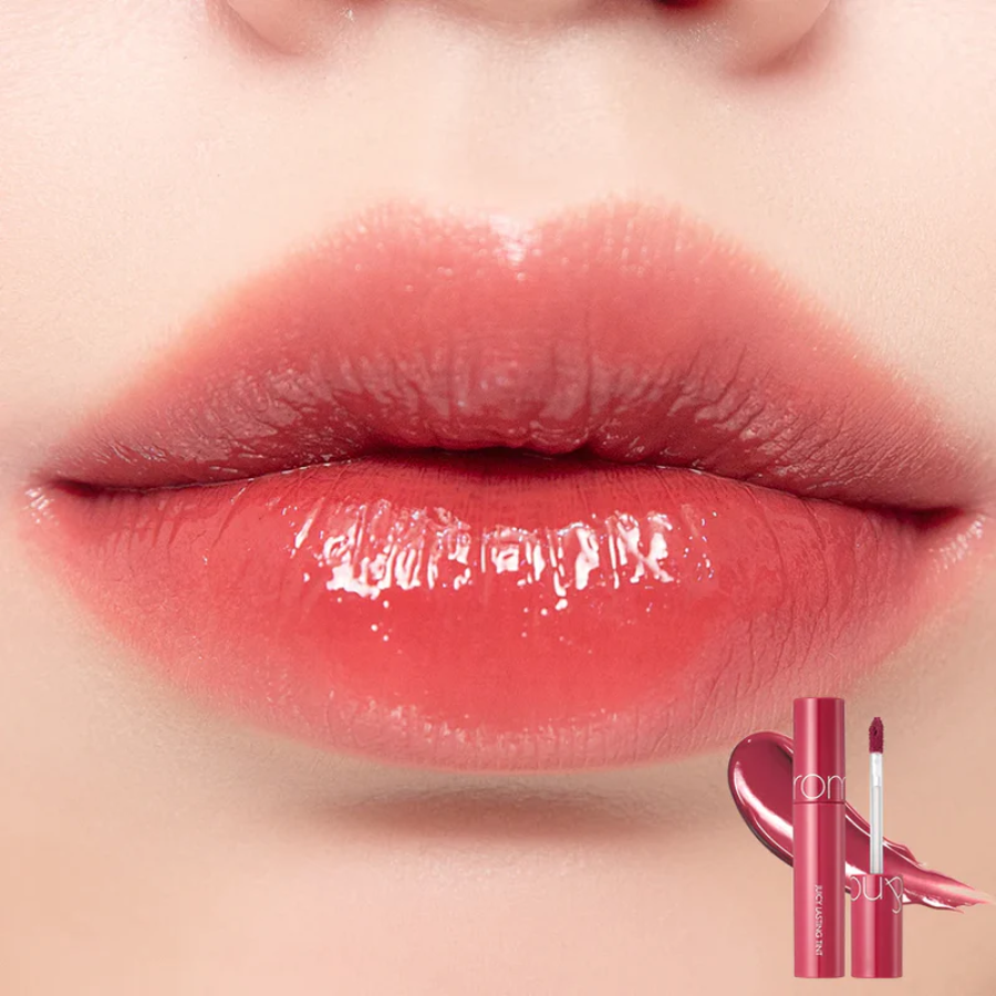 rom&nd Juicy Lasting Tint Original Series - Lip Tint Lips Makeup UShops rom&nd, Non-Sticky Texture, Lasting Shine, Natural