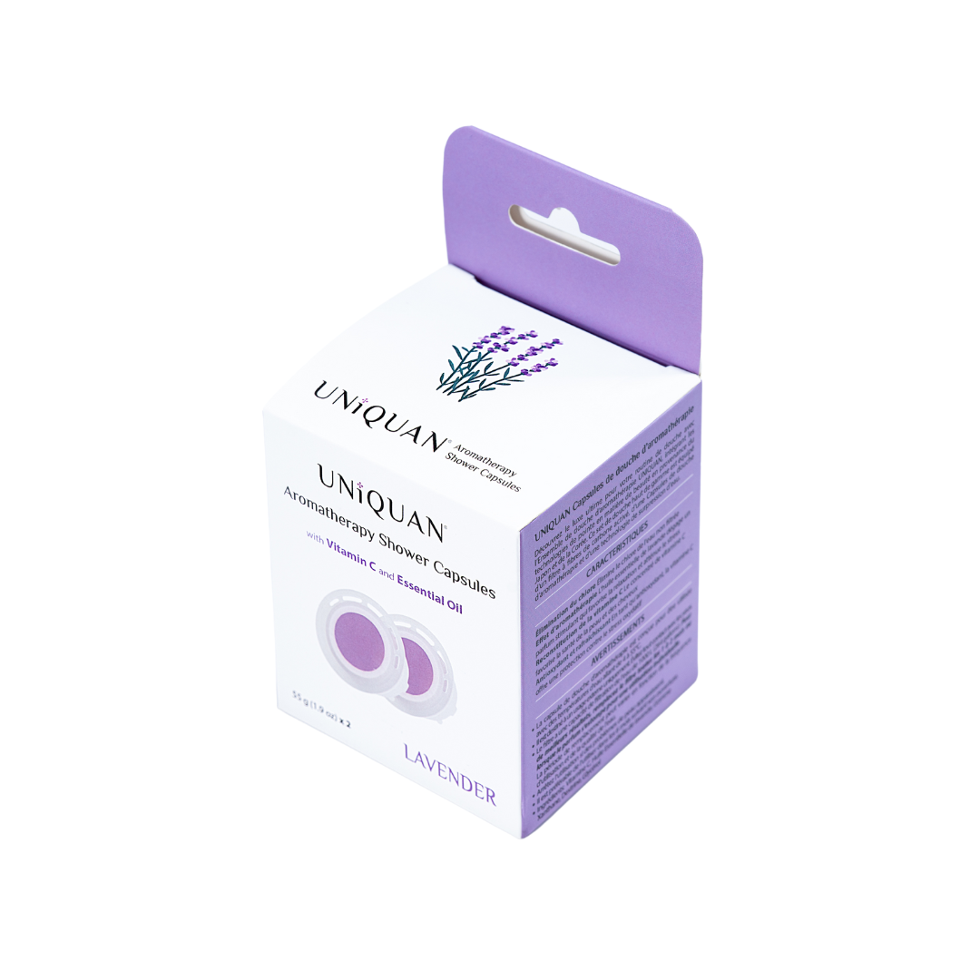 UNIQUAN Aromatherapy Shower Capsule (2 pcs) - Replacement (3 Scents)