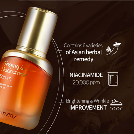 Farmstay Ginseng & Niacinamide Serum (35ml)