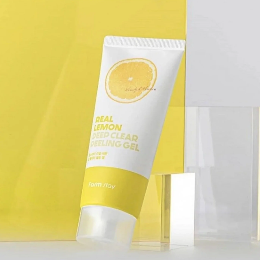 Farmstay Real Lemon Deep Clear Peeling Gel (100ml)