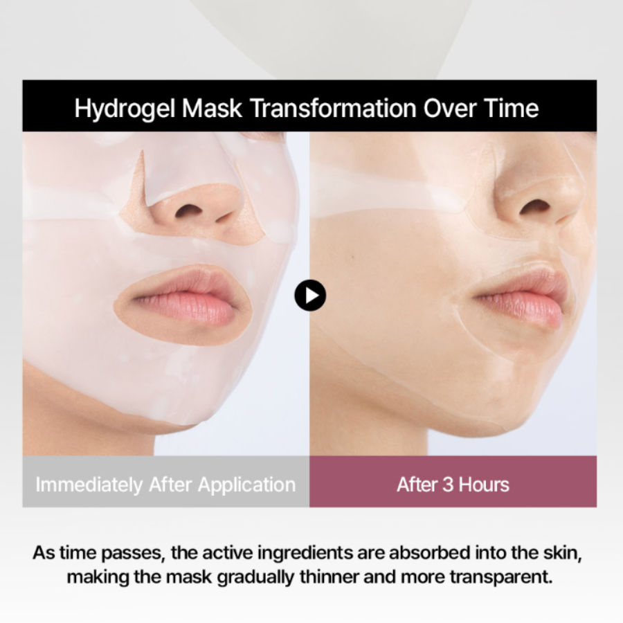 Farmstay Rejuvenating & Brightening Collagen & Red been Hydrogel Mask