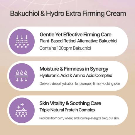 Bakuchiol & Hydro Extra Firming Cream (100ml) - UShops