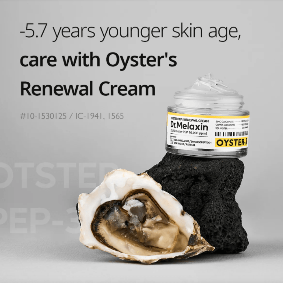 Dr.Melaxin Oyster Pep - 3 Renewal Cream - UShops