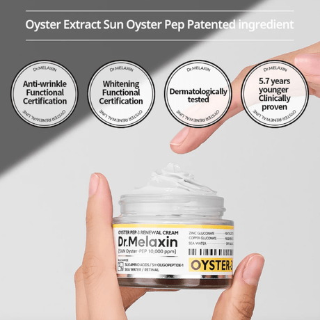 Dr.Melaxin Oyster Pep - 3 Renewal Cream - UShops