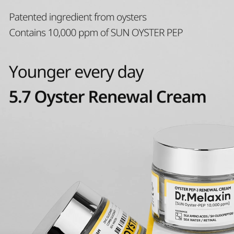 Dr.Melaxin Oyster Pep - 3 Renewal Cream - UShops