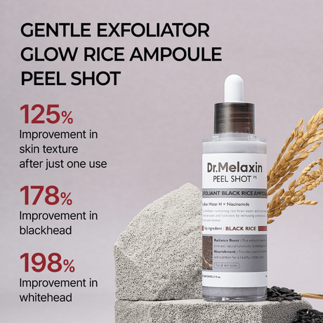 Dr.Melaxin Peel Shot Glow Black Rice Ampoule (80ml) - UShops
