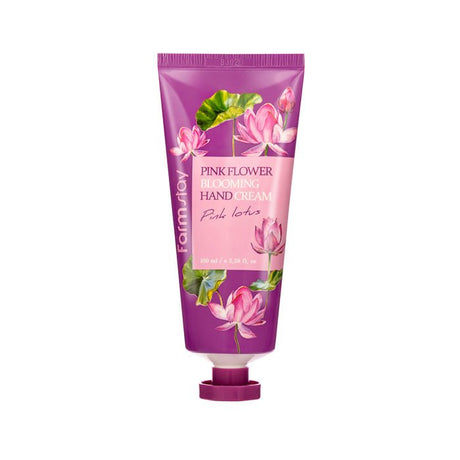 Famstay Pink Flower Blooming Hand Cream Pink Lotus (100ml) - UShops