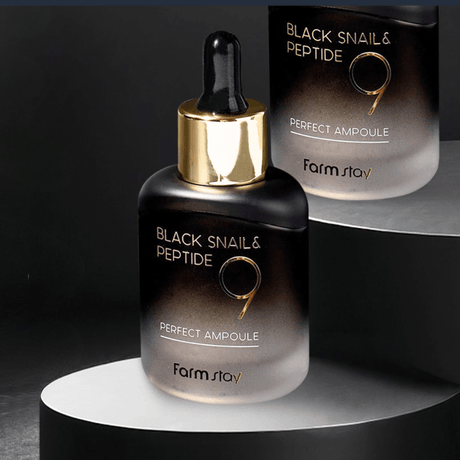 Farmstay Black Snail & Peptide 9 Perfect Ampoule (35ml) - UShops