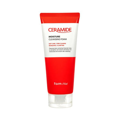 Farmstay Ceramide Moisture Cleansing Foam (180ml) - UShops
