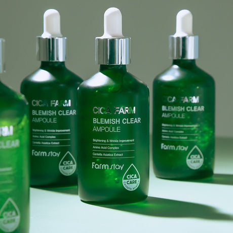 Farmstay Cica Farm ampoule set for soothing blemish-prone skin
