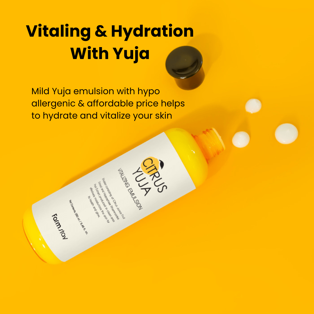 Farmstay Citrus Yuja Vitalizing Emulsion (280ml) - UShops