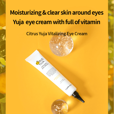 Farmstay Citrus Yuja Vitalizing Eye Cream (45ml) - UShops