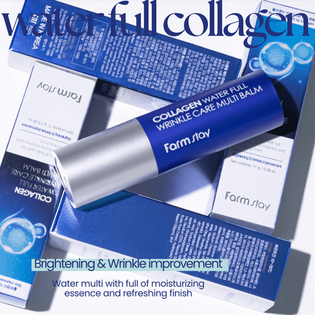 Farmstay Collagen Water Full Wrinkle Care Multi Balm (10g) - UShops