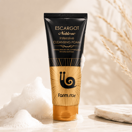 Farmstay Escargot Noblesse Intensive Cleansing Foam (180ml) - UShops