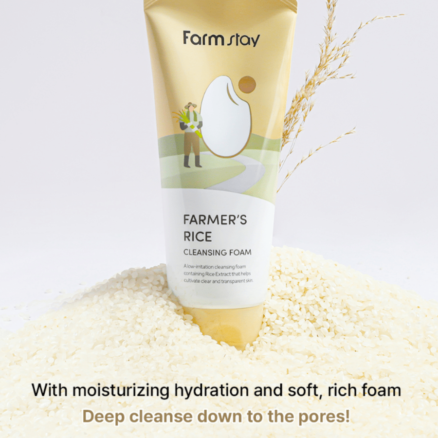 Farmstay Farmers Rice Cleansing Foam - UShops