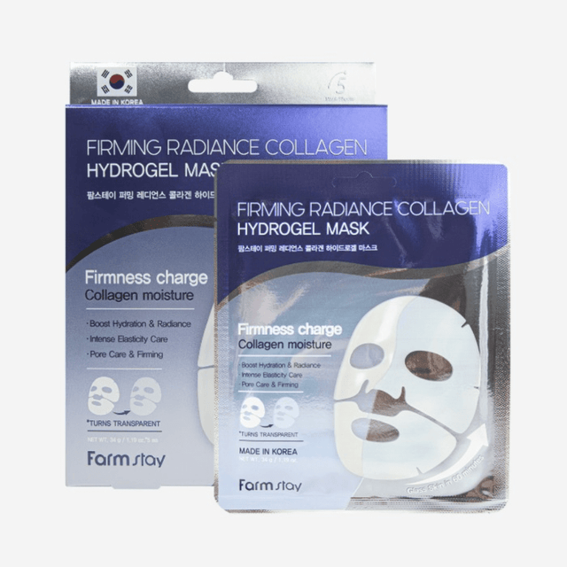 Farmstay Firming Radiance Collagen Hydrogel Mask - UShops