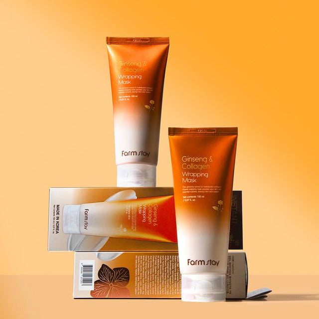 Farmstay Ginseng & Collagen Wrapping Mask 150ml - UShops