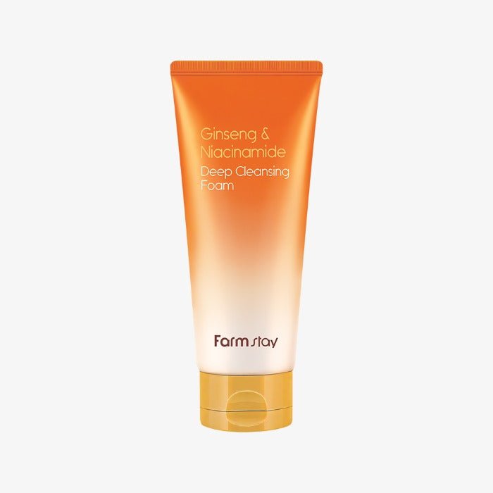 Farmstay Ginseng & Niacinamide Dee Cleansing Foam 180ml - UShops
