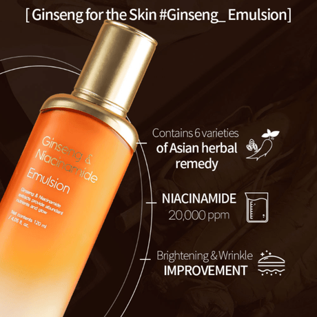 Farmstay Ginseng & Niacinamide Emulsion 120ml - UShops