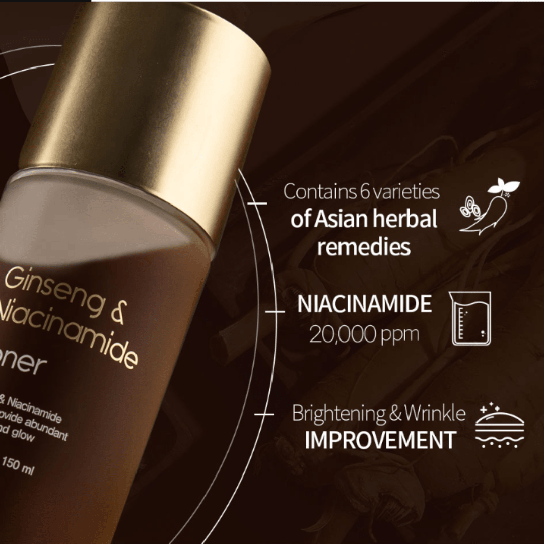 Farmstay Ginseng & Niacinamide Toner 150ml - UShops