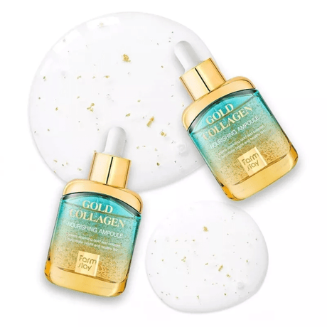 Farmstay Gold Collagen Nourishing Ampoule (35ml) - UShops