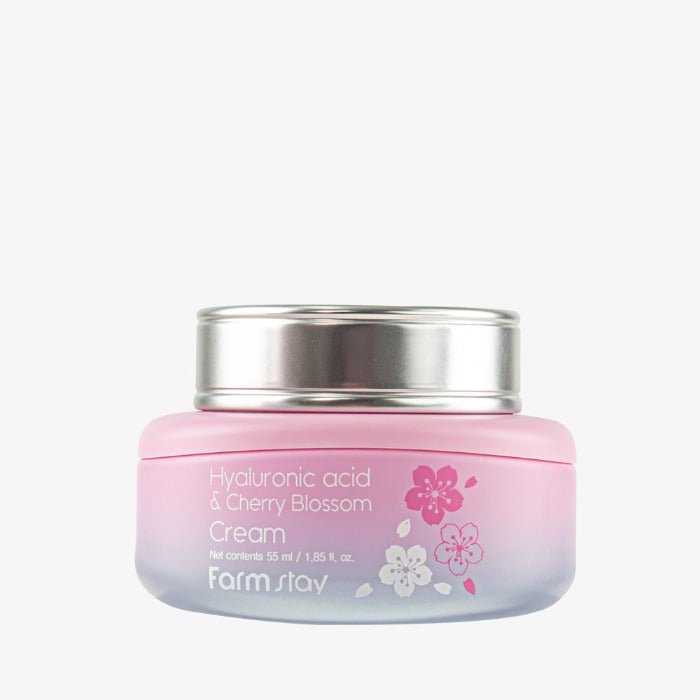 Farmstay Hyaluronic Acid & Cherry Blossom Cream (55ml) - UShops