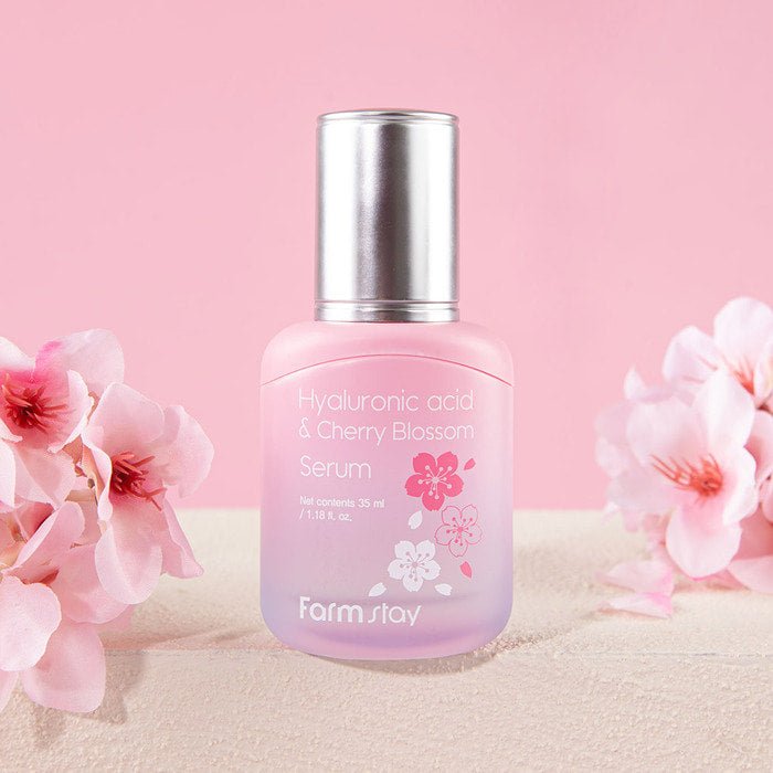 Farmstay Hyaluronic Acid & Cherry Blossom Serum (35ml) - UShops