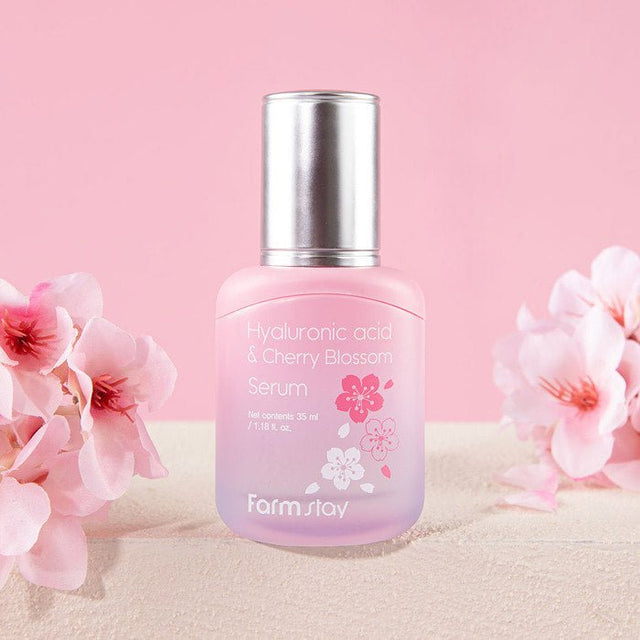 Farmstay Hyaluronic Acid & Cherry Blossom Serum (35ml) - UShops