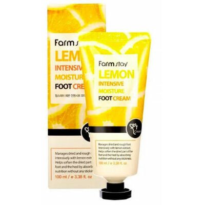 Farmstay Lemon Intensive Moisture Foot Cream (100ml) - UShops