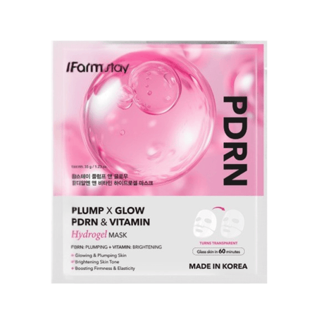 Farmstay Plump & Glow PDRN & Vitamin Hydrogel Mask - UShops