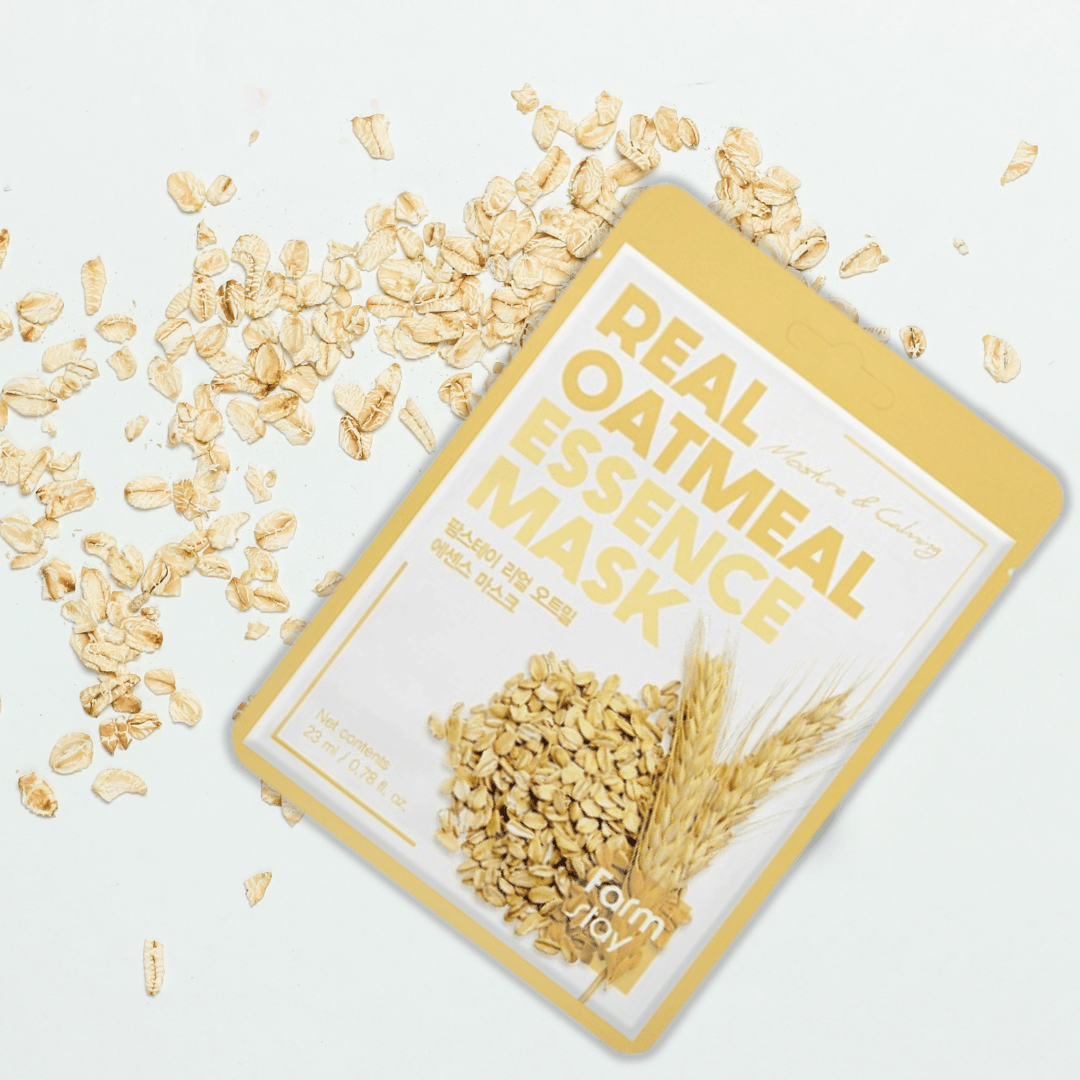 Farmstay Real Oatmeal Essence Mask (10 sheets) - UShops