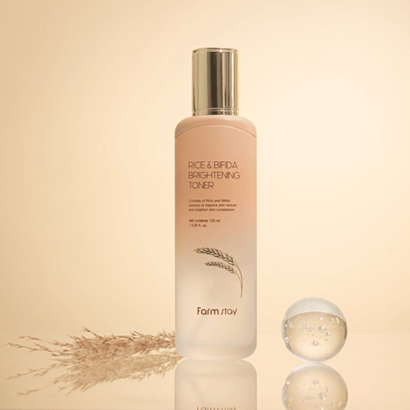 Farmstay Rice & Bifida Brightening Toner (120ml) - UShops