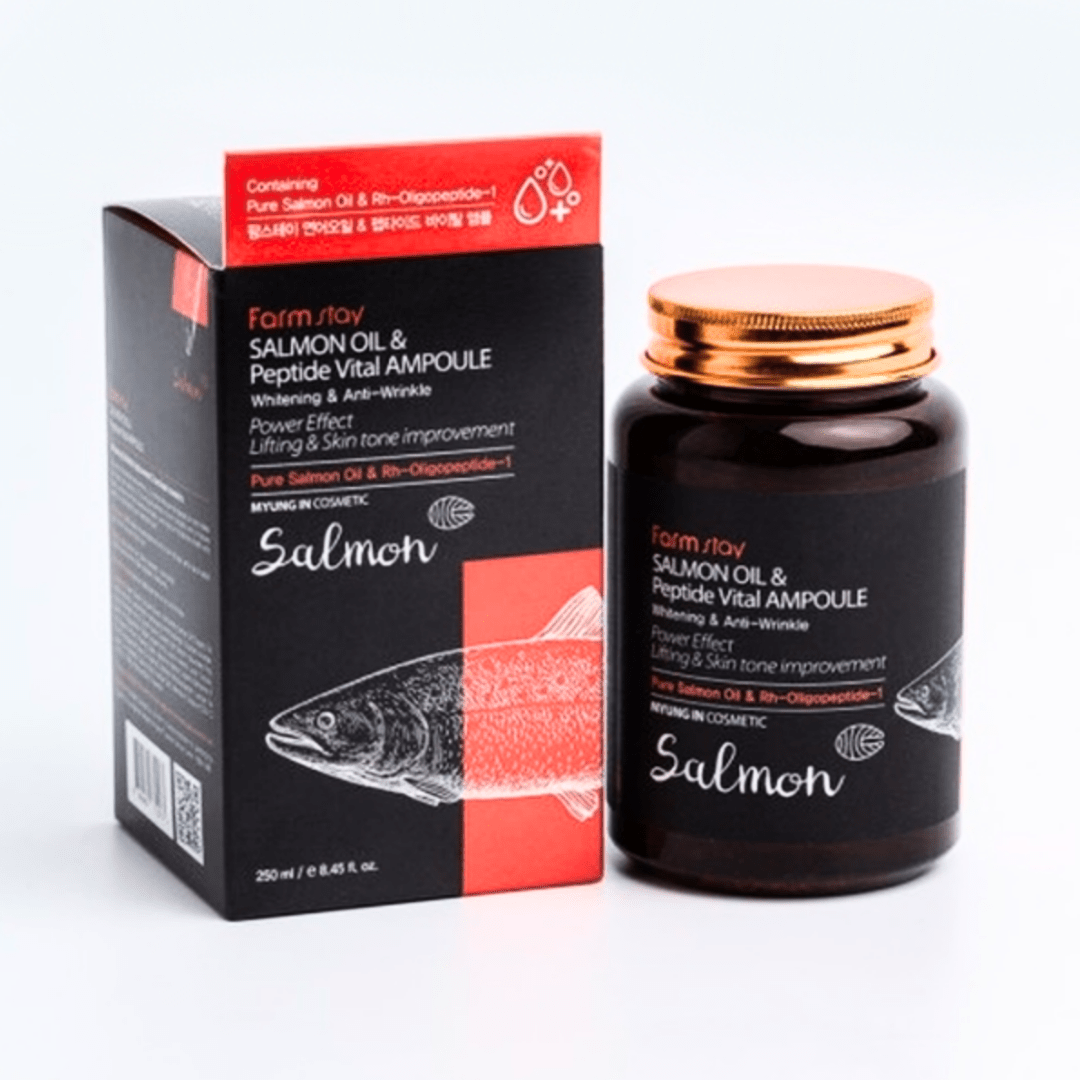 Farmstay Salmon Oil & Peptide Vital Ampoule (250ml) - UShops