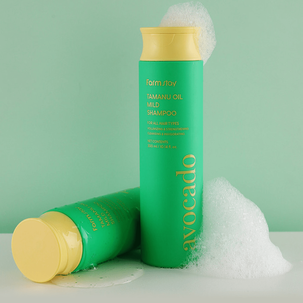 Farmstay Tamanu Oil Mild Shampoo Avocado (300ml) - UShops