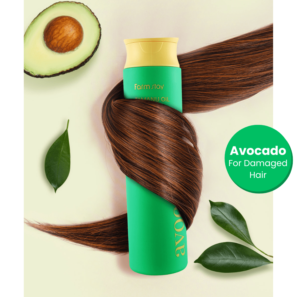 Farmstay Tamanu Oil Mild Shampoo Avocado (300ml) - UShops