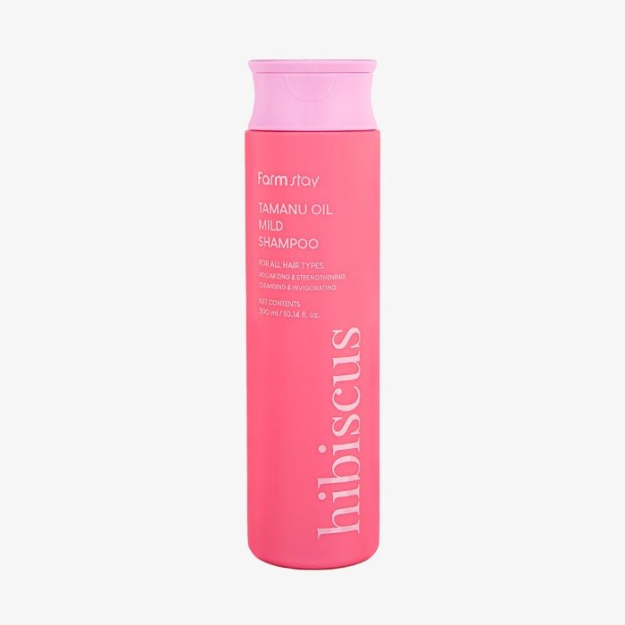 Farmstay Tamanu Oil Mild Shampoo Hibiscus (300ml) - UShops
