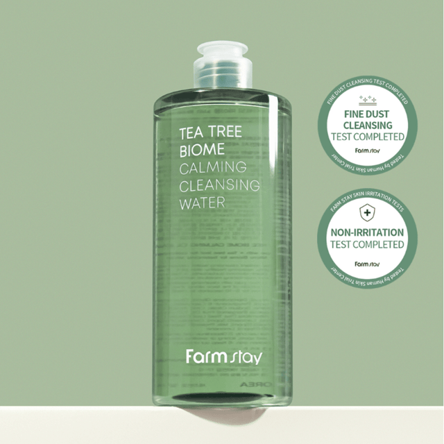 Farmstay Tea Tree Biome Calming Cleansing Water Special Set (400ml+100ml) - UShops