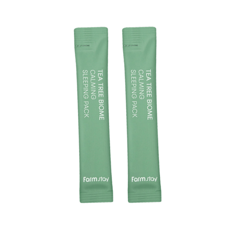 Farmstay Tea Tree Biome Calming Sleeping Pack (4ml x 2) - UShops