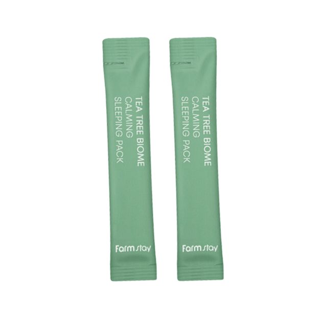Farmstay Tea Tree Biome Calming Sleeping Pack (4ml x 2) - UShops