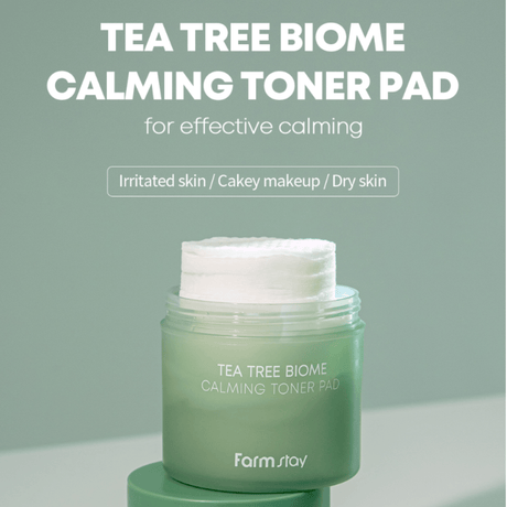 Farmstay Tea Tree Biome Calming Toner Pad (140ml / 70pads) - UShops