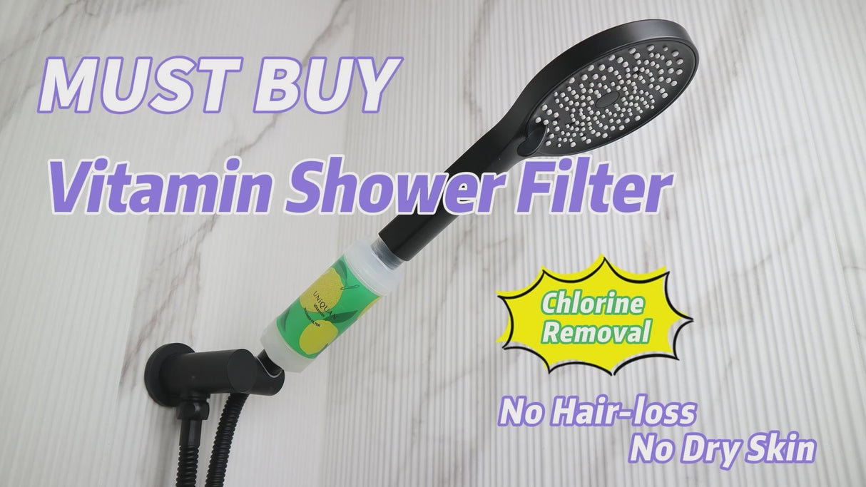 Uniquan Vitamin Shower Filter - Fire Rose
