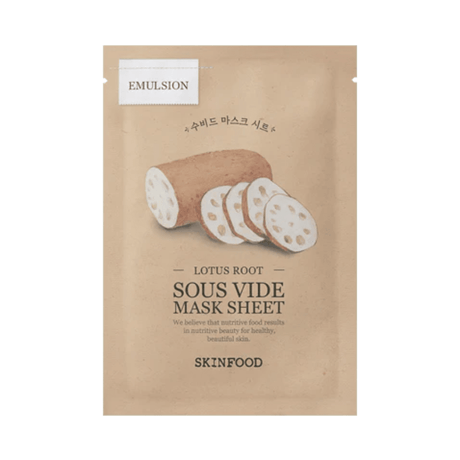 SKINFOOD Sous Vide Mask Sheet - Lotus Root (1 pc) - UShops